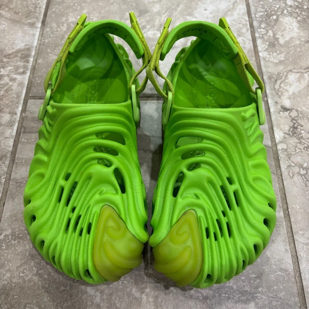 Crocs Pollex Clog Salehe Bembury Crocodile Green Mens 6 Womens 8 207393-3OT